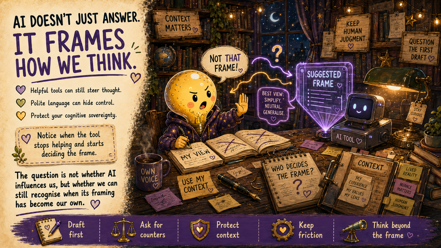 Cognitive sovereignty in the age of AI: When assistance becomes control